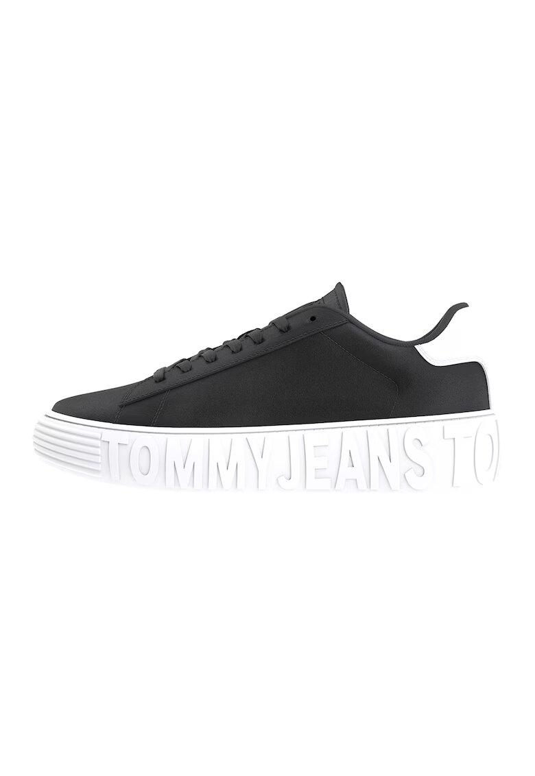 Tommy Hilfiger Кожени спортни обувки с лого