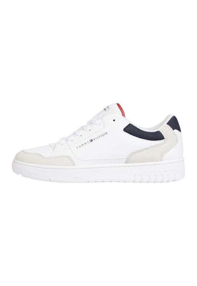Tommy Hilfiger Кожени спортни обувки с мрежа