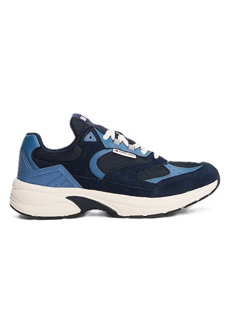 Tommy Hilfiger Маратонки Lifestyle - THE CONEY SUEDE - EM0EM01501-C1G - Сини