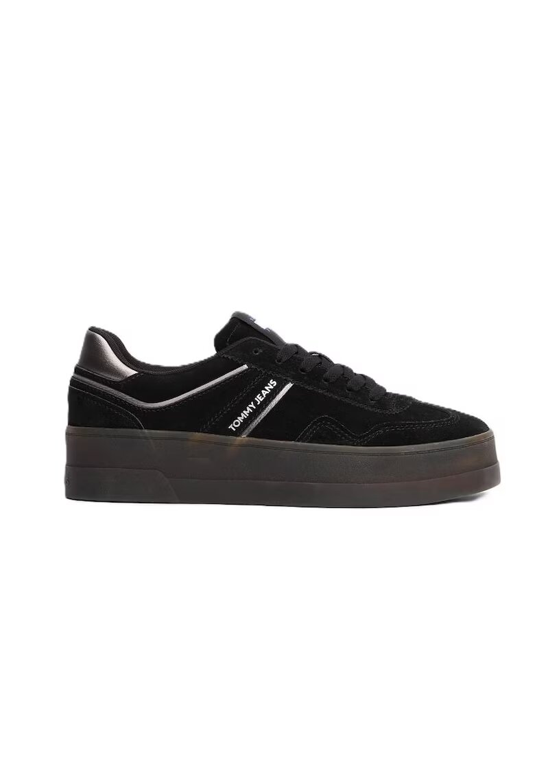 Tommy Hilfiger Маратонки Lifestyle - THE GREENWICH FLATFORM ELEVATE - EN0EN02676-BDS - Черни