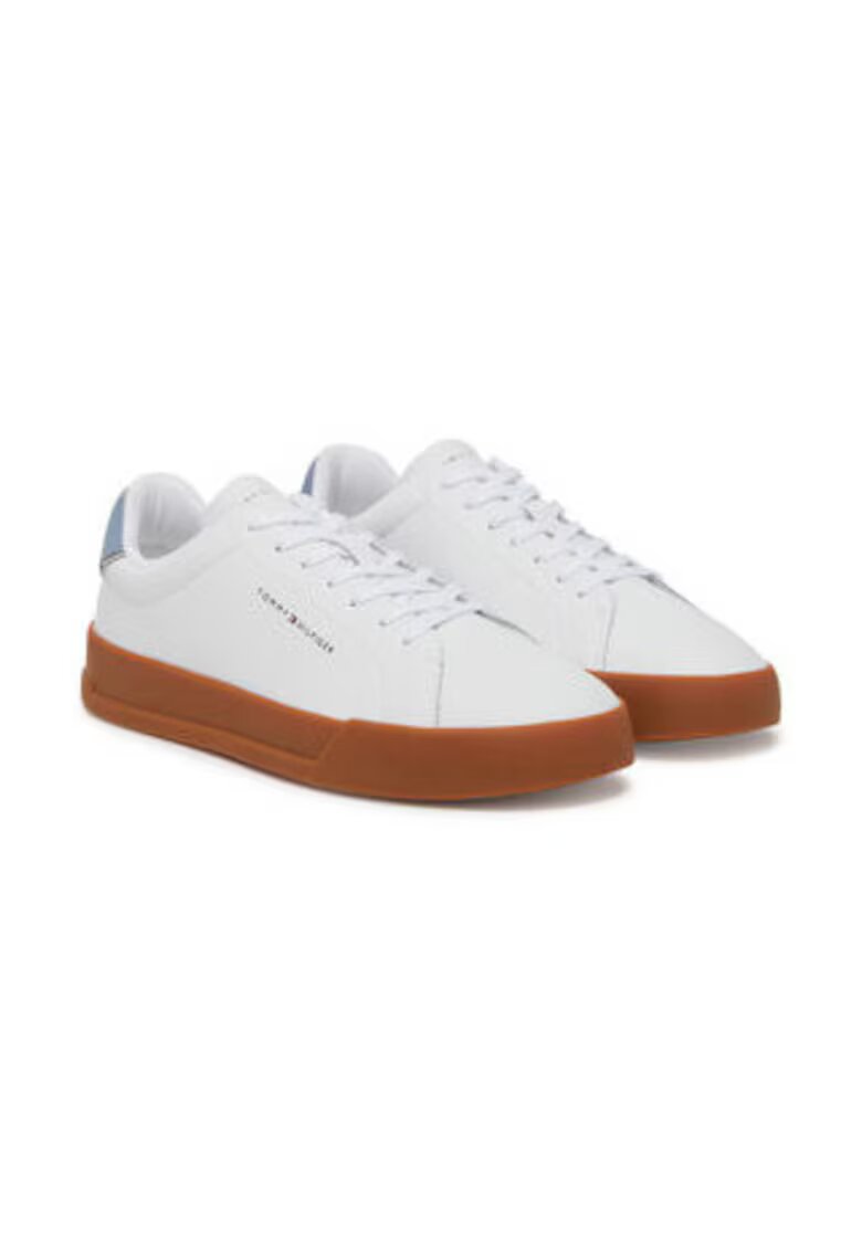 Tommy Hilfiger Мъжки кецове - 305436603 - естествена кожа - бели