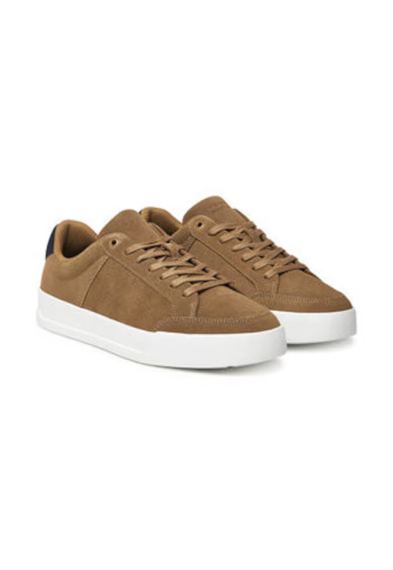 Tommy Hilfiger Мъжки кецове 305436634 - естествена кожа - кафяви