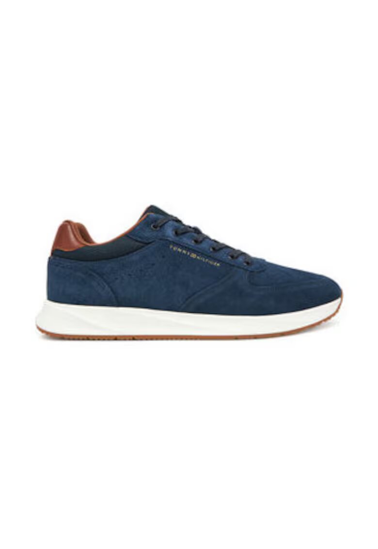 Tommy Hilfiger Мъжки кецове - 305437211 - естествена кожа - син
