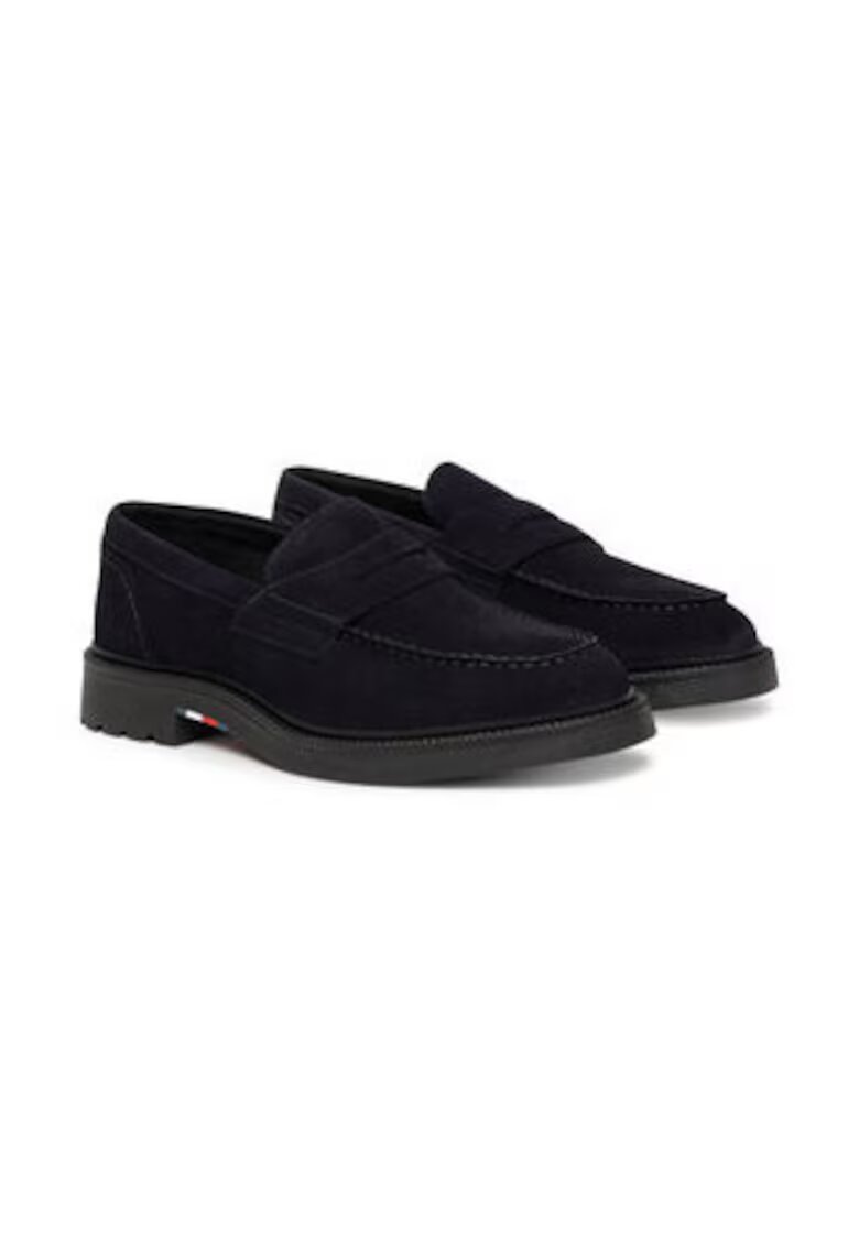 Tommy Hilfiger Мъжки мокасини - 305552785 - естествена кожа - тъмносин