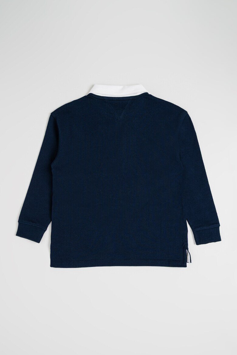 Tommy Hilfiger Памучна блуза Червен/Тъмносин
