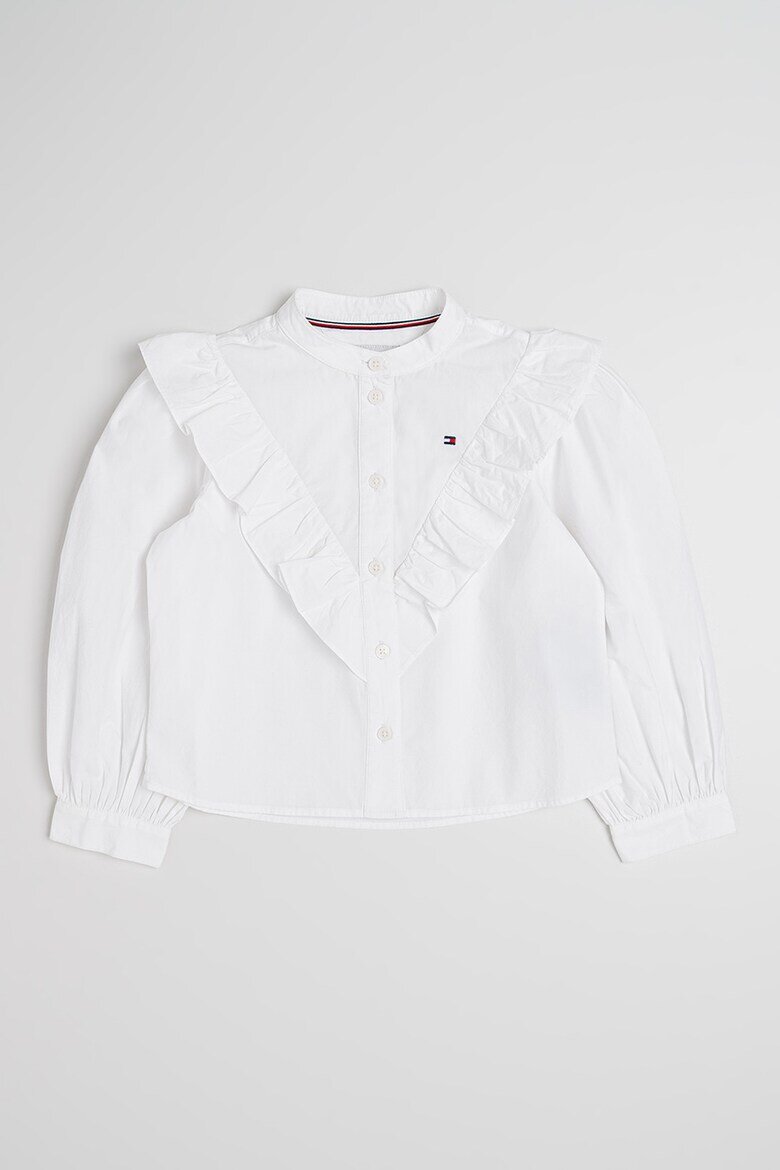 Tommy Hilfiger Памучна риза Бял