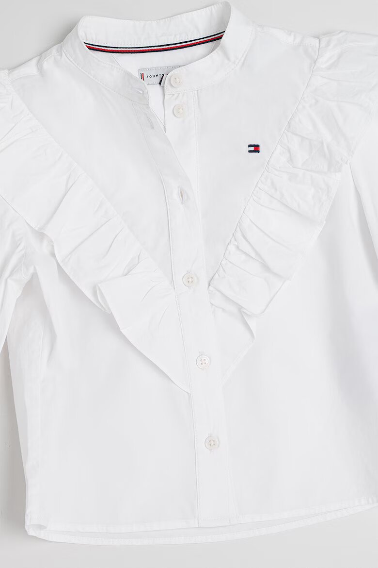 Tommy Hilfiger Памучна риза Бял