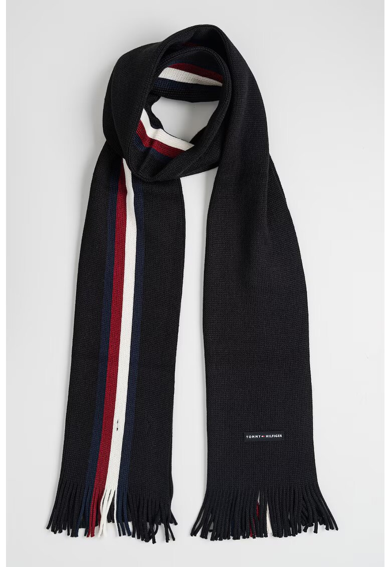 Tommy Hilfiger Раиран шал с вълна