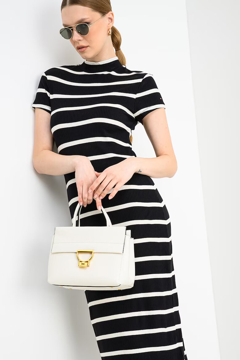 Tommy Hilfiger Раирана рокля Бял/Черен