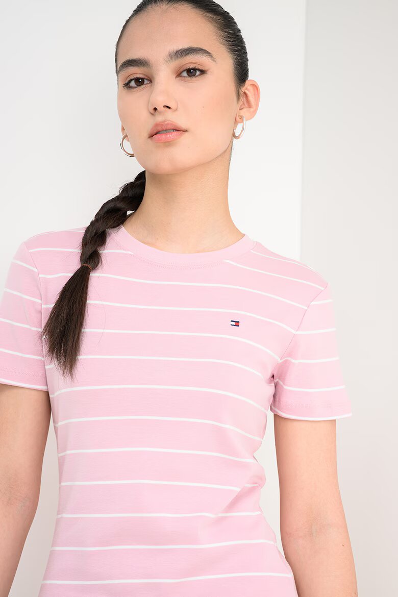 Tommy Hilfiger Раирана слим тениска