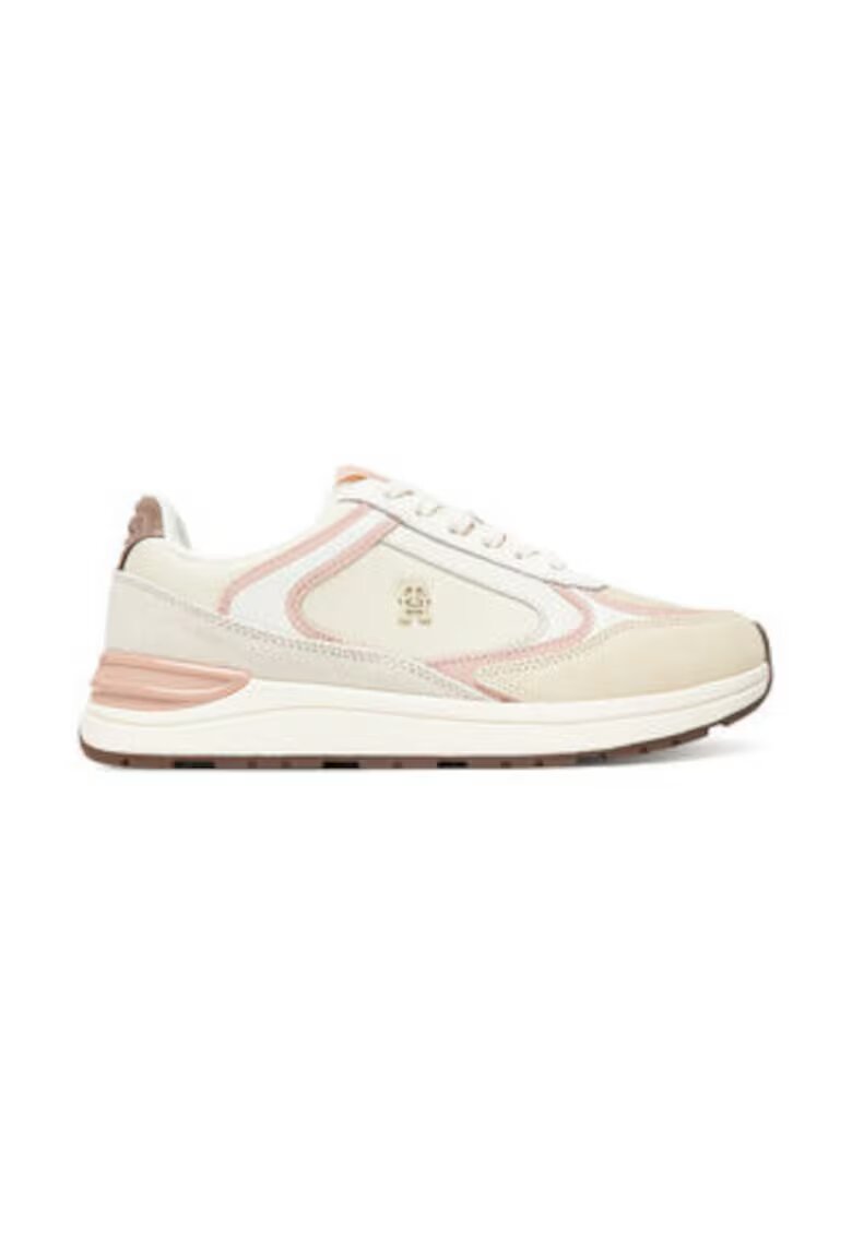 Tommy Hilfiger Равни спортни обувки от велур Fashion Runner Mix