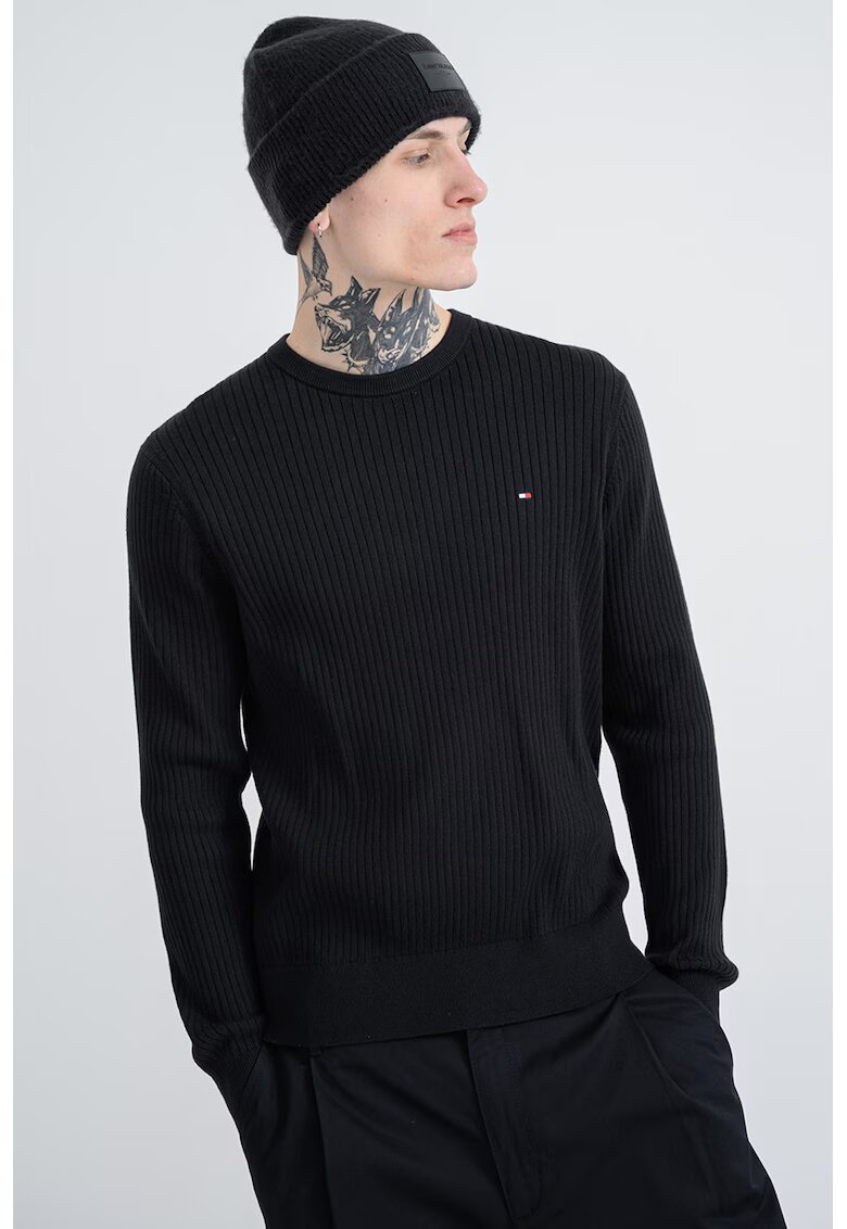 Tommy Hilfiger Рипсен пуловер