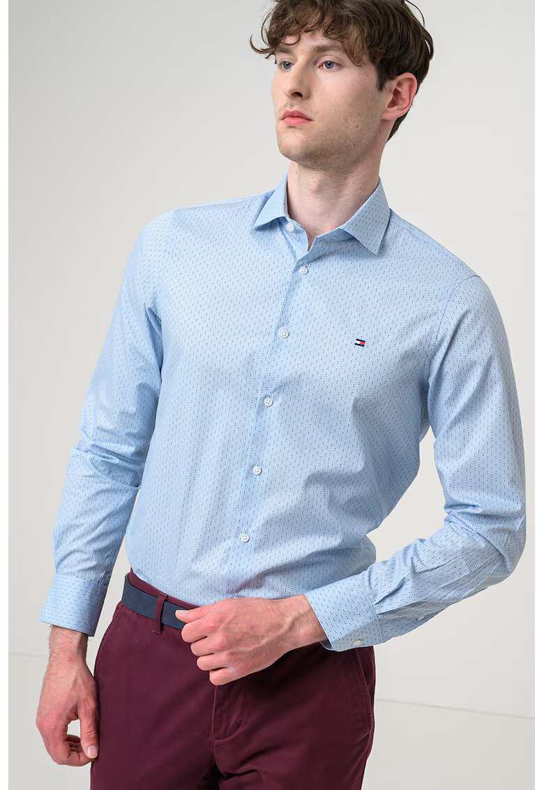 Tommy Hilfiger Риза с копчета и класическа яка