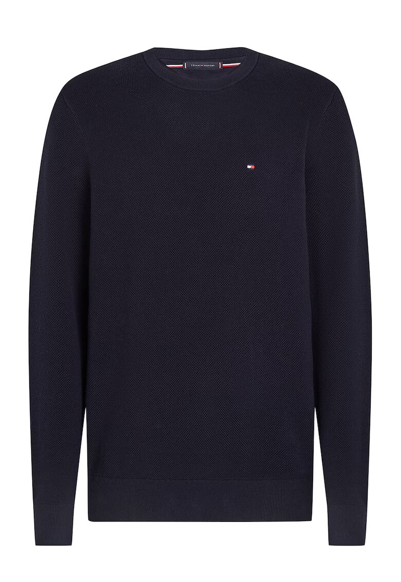 Tommy Hilfiger Семпъл пуловер с овално деколте