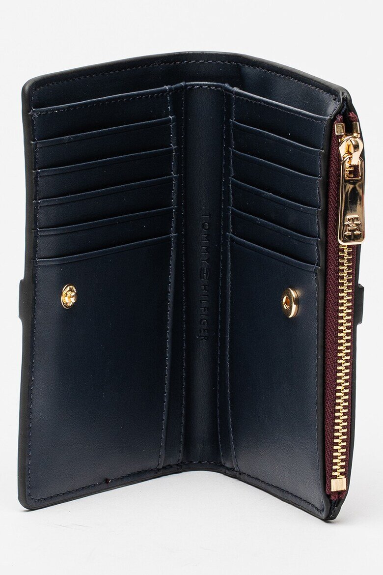 Tommy Hilfiger Сгъваем портфейл от еко кожа Тъмновиолетов