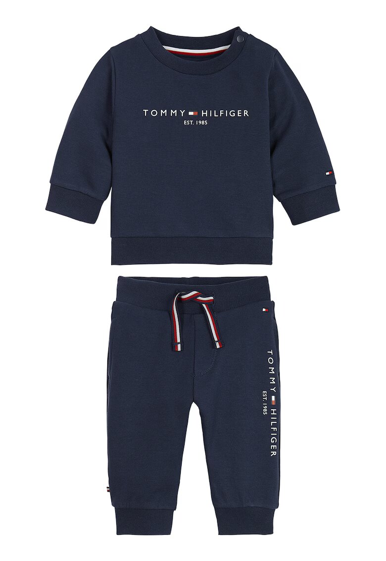 Tommy Hilfiger Спортен панталон и суитшърт от органичен памук - 2 части