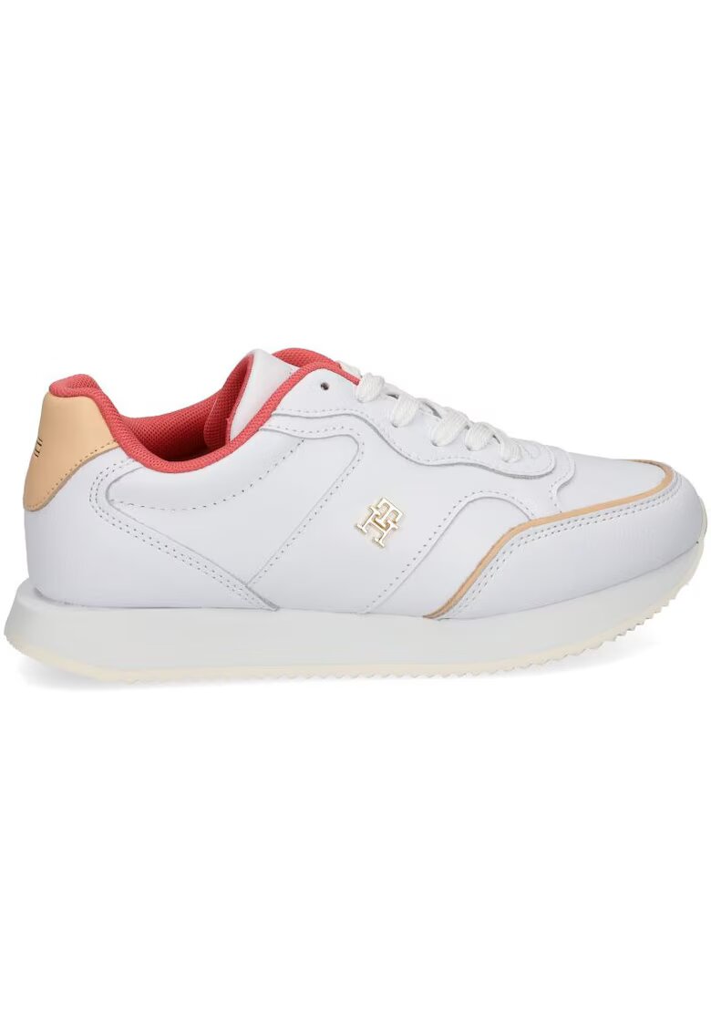 Tommy Hilfiger Спортни обувки LEATHER RUNNER-FW0FW08696-01S