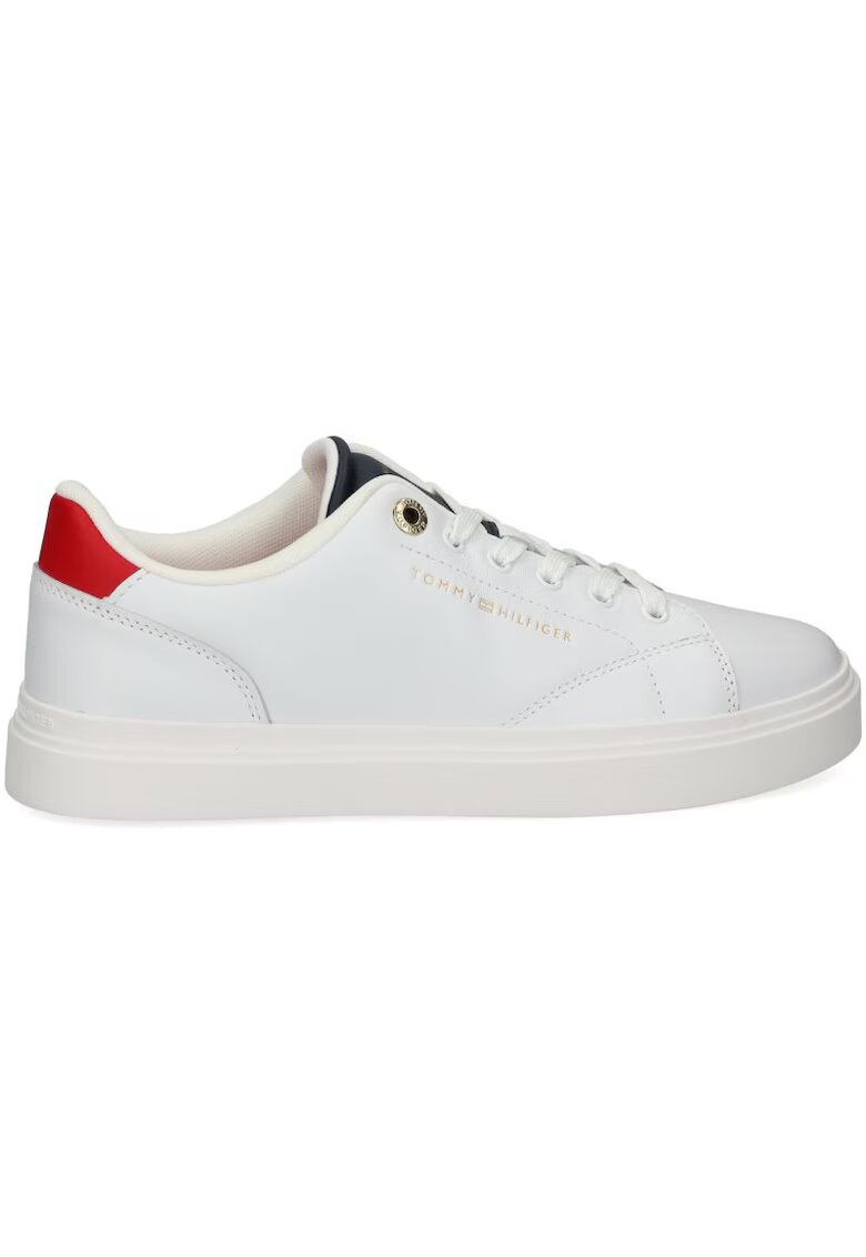 Tommy Hilfiger Спортни обувки TH FEMININE CUPSOLE LEATHER-FW0FW09105-0GY