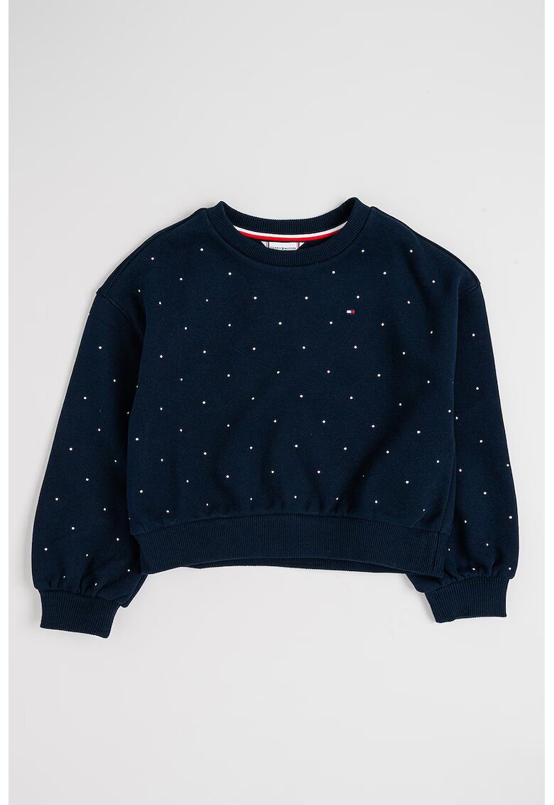 Tommy Hilfiger Суитаърт с декоративни камъни и лого