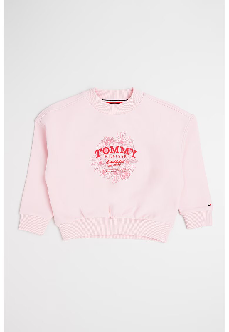 Tommy Hilfiger Суитшърт с памук с лого