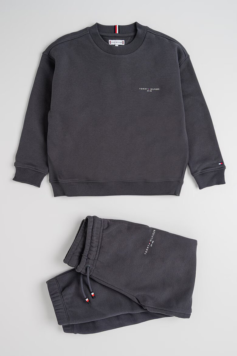 Tommy Hilfiger Суитшърт с памук Tъмносив