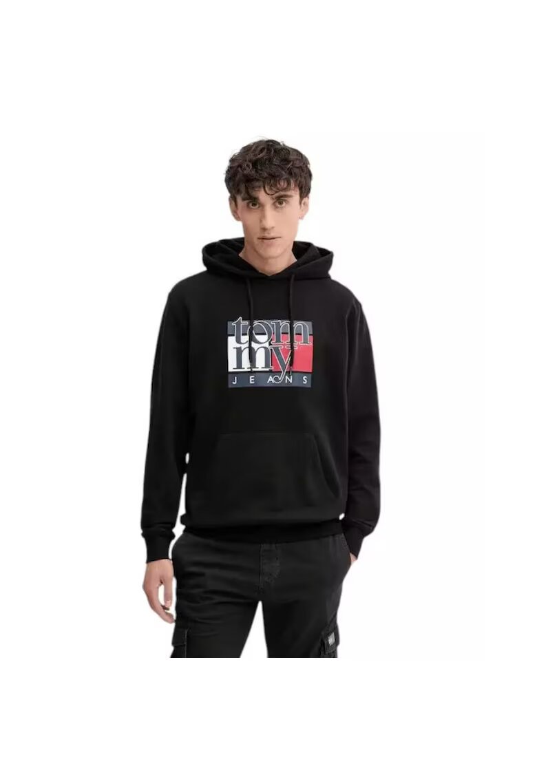 Tommy Hilfiger Суитшърт TJM REG RWB FLAG HOODIEEXT-DM0DM22092-BDS