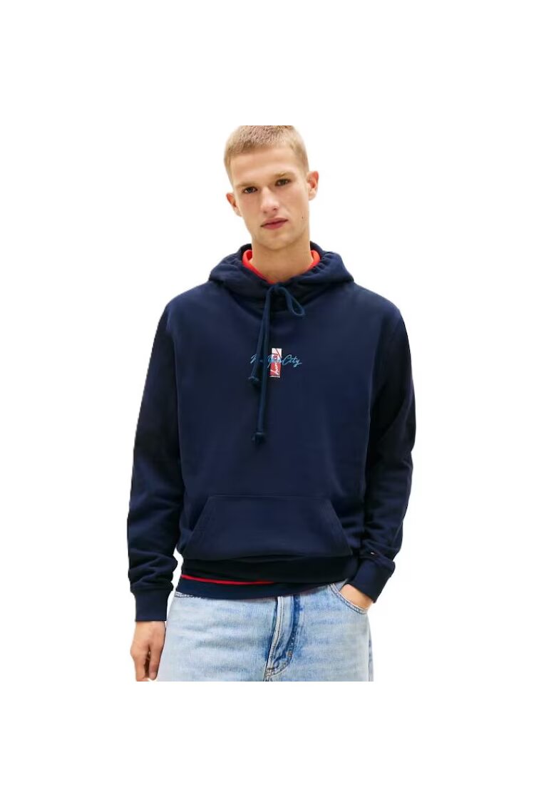 Tommy Hilfiger Суитшърт TJM REG SIGN BACKPRINT HOOD EXT-DM0DM23015-C1G