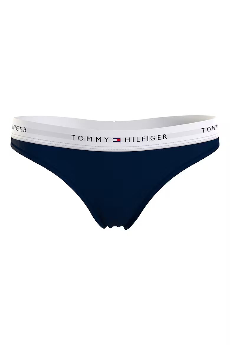 Tommy Hilfiger Танга с лого Тъмносин