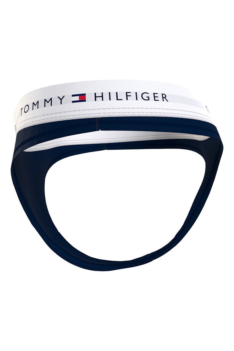 Tommy Hilfiger Танга с лого Тъмносин