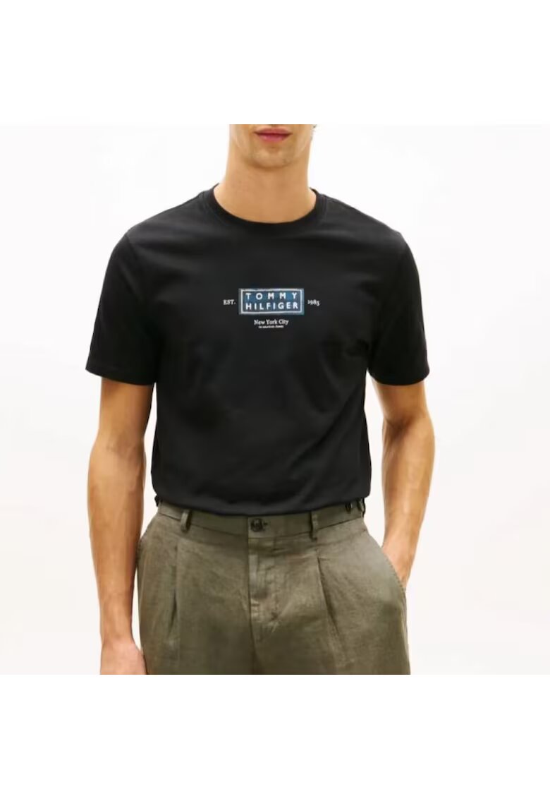 Tommy Hilfiger Тениска HERITAGE LABEL TEE-MW0MW42392-BDS