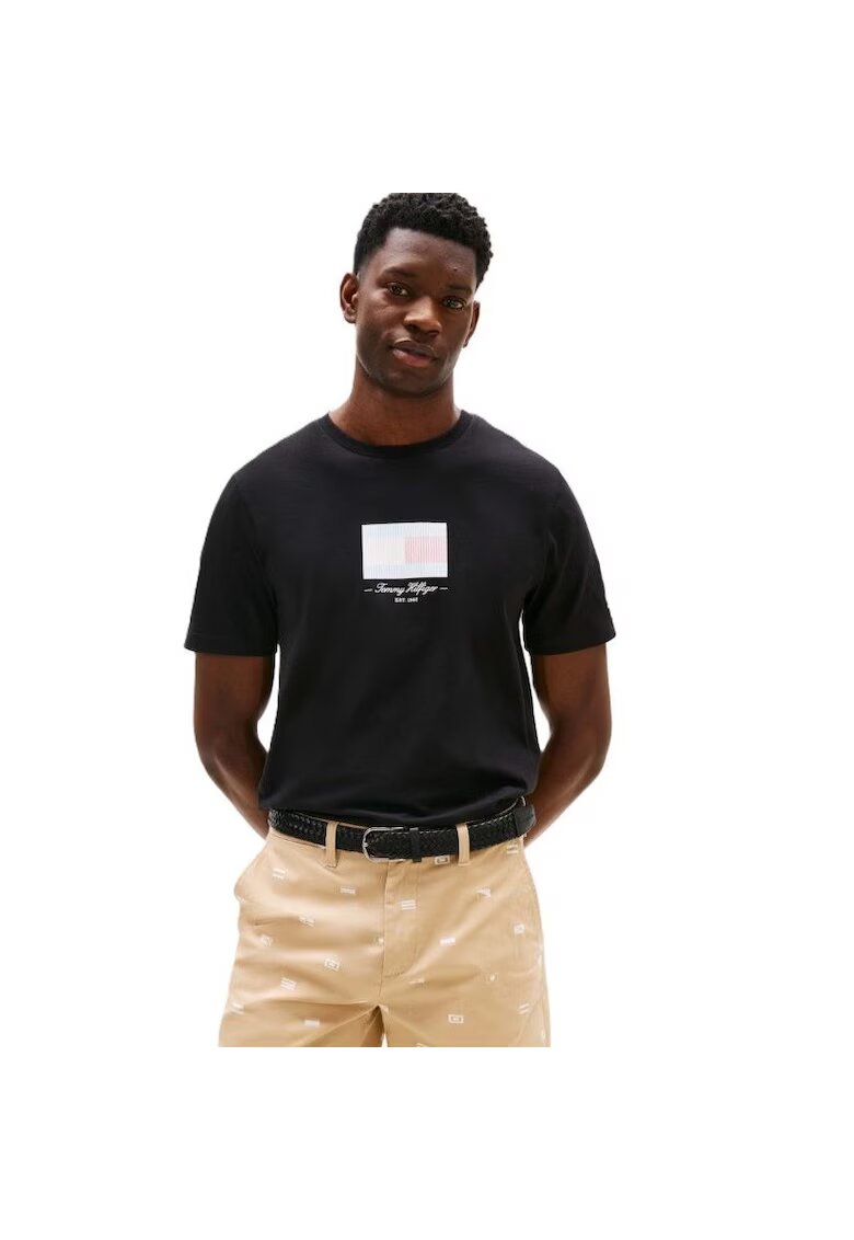 Tommy Hilfiger Тениска ITHACA FLAG TEE-MW0MW39349-BDS
