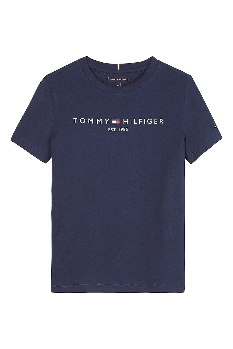 Tommy Hilfiger Тениска от органичен памук Тъмносин