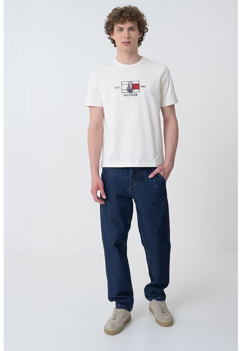 Tommy Hilfiger Тениска с овално деколте