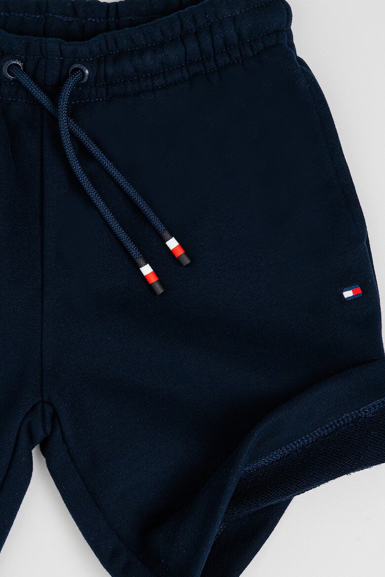 Tommy Hilfiger Тениска с памук и къс панталон Бял/Тъмносин