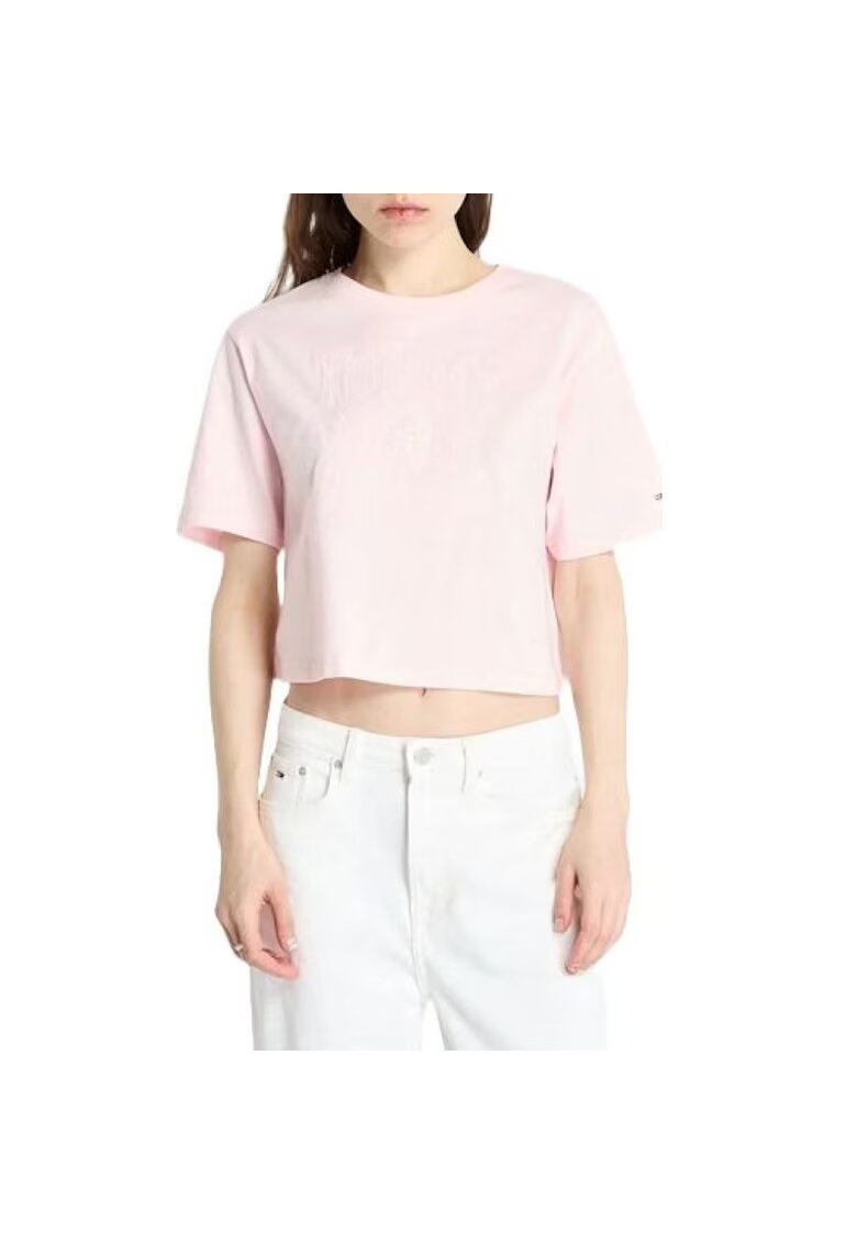 Tommy Hilfiger Тениска TJW RLX SH TONAL CRESTTEE-DW0DW20326-TH3