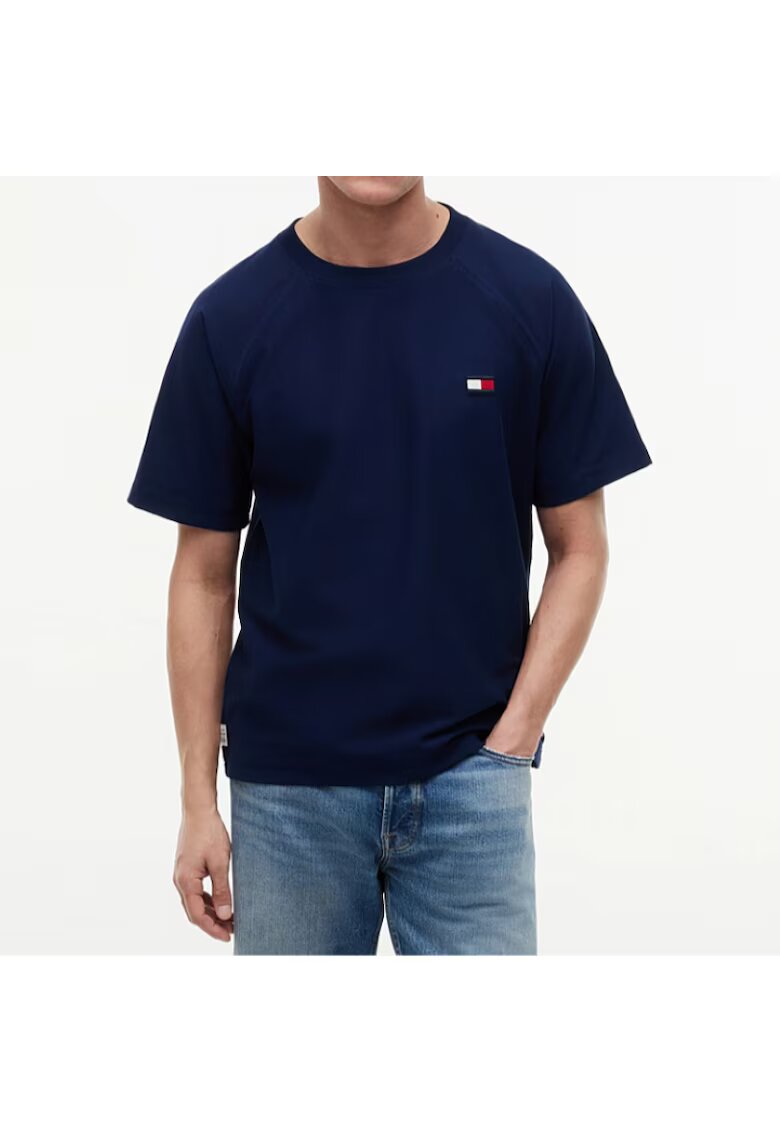 Tommy Hilfiger Тениска TOMMY FLAG ELEVATED TEE-MW0MW42396-DCC
