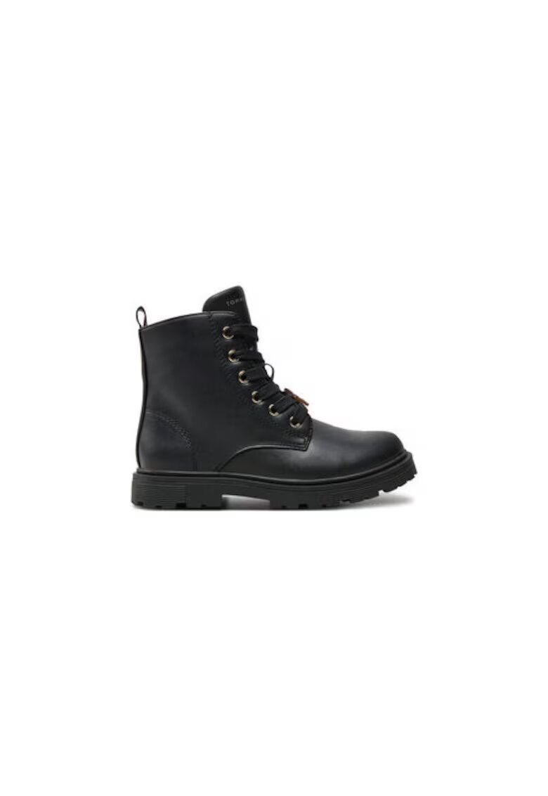 Tommy Hilfiger Туристически обувки за момичета - 304425967 - екологична кожа - черен