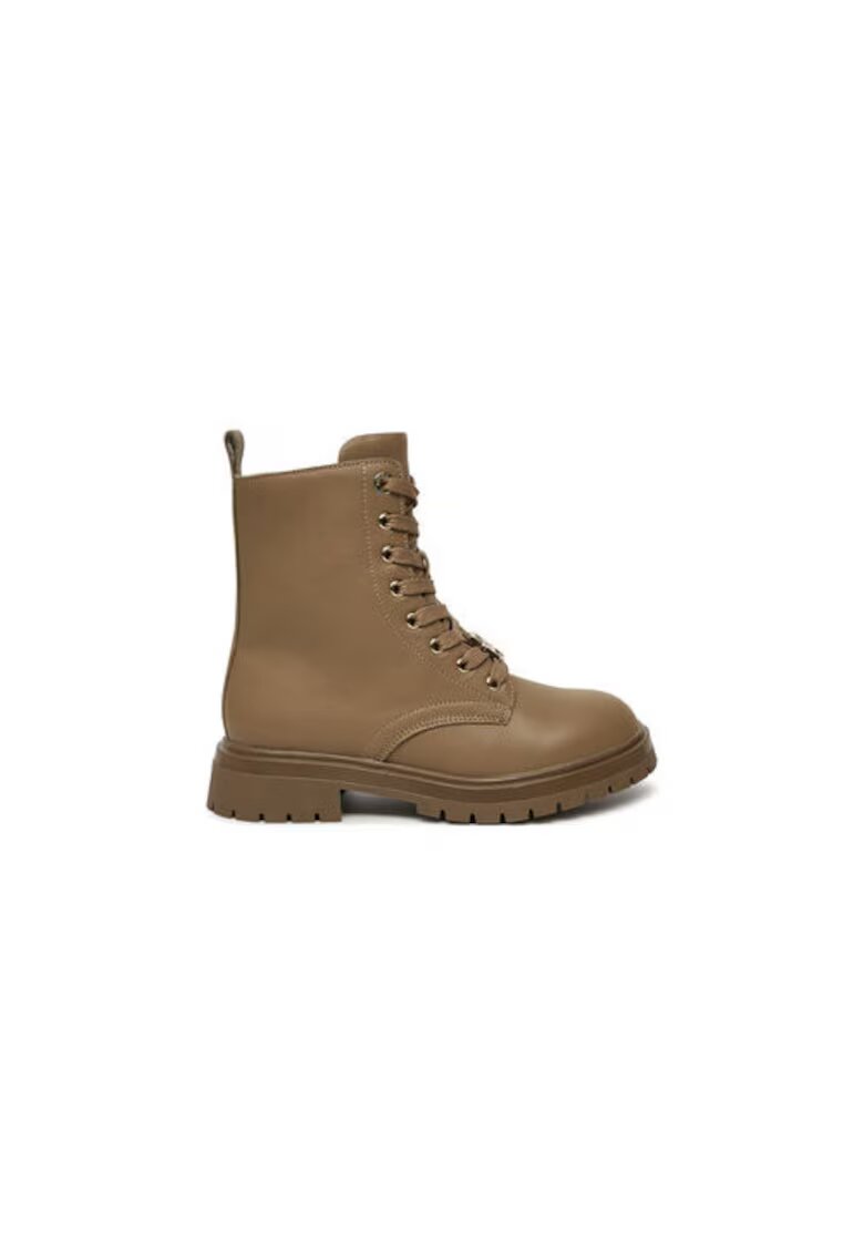 Tommy Hilfiger Туристически обувки за момичета - 304426209 - естествена кожа - кафяв