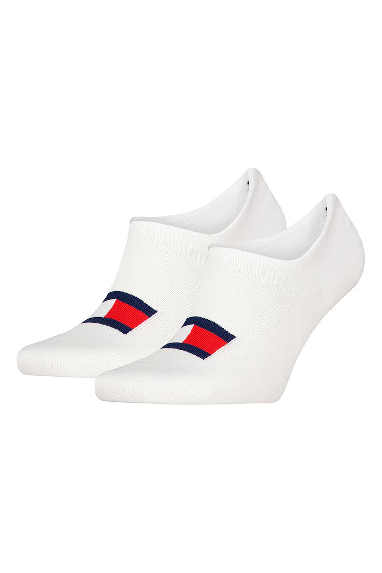 Tommy Hilfiger Унисекс изрязани чорапи с лого