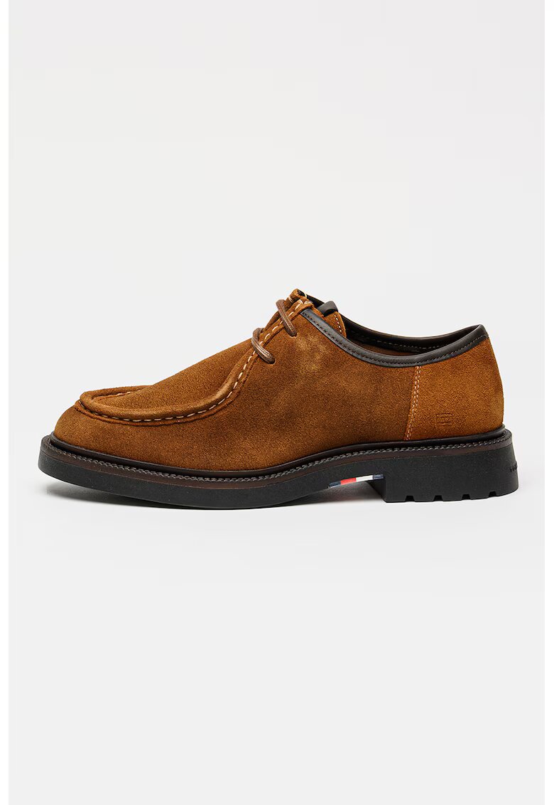 Tommy Hilfiger Велурени мокасини Comfort с връзки
