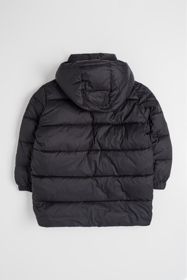 Tommy Hilfiger Зимно яке с качулка Черен