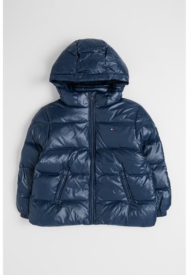 Tommy Hilfiger Зимно яке с качулка и джобове