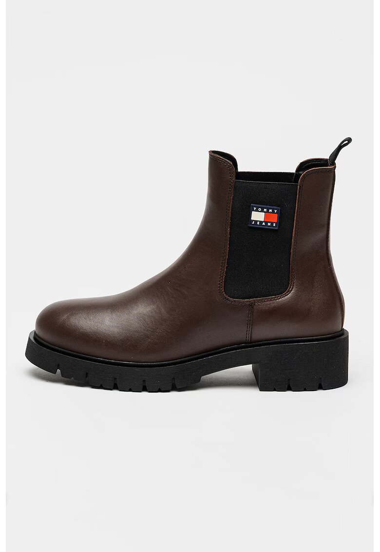 Tommy Jeans Боти челси с масивен ток