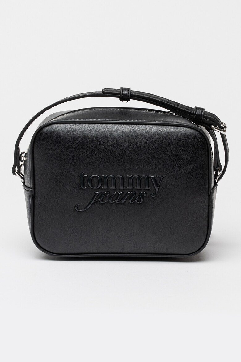 Tommy Jeans Чанта през рамо с лого Черен