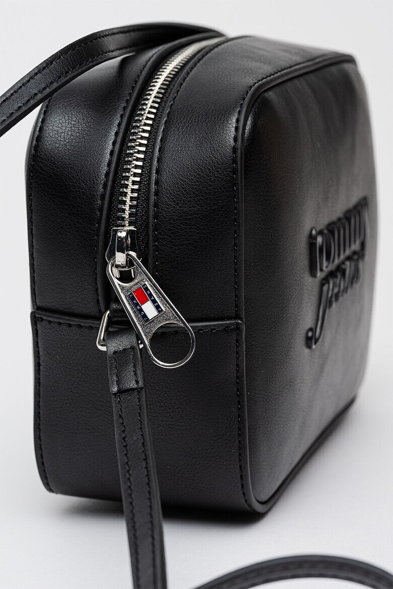Tommy Jeans Чанта през рамо с лого Черен
