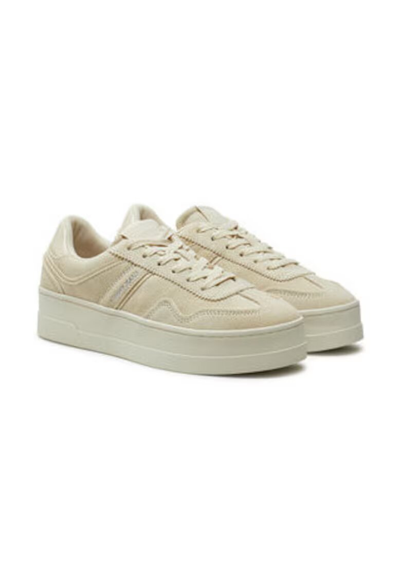 Tommy Jeans Дамски кецове - естествена кожа - 304430008