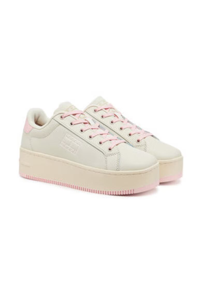 Tommy Jeans Дамски кецове - естествена кожа - 305159335