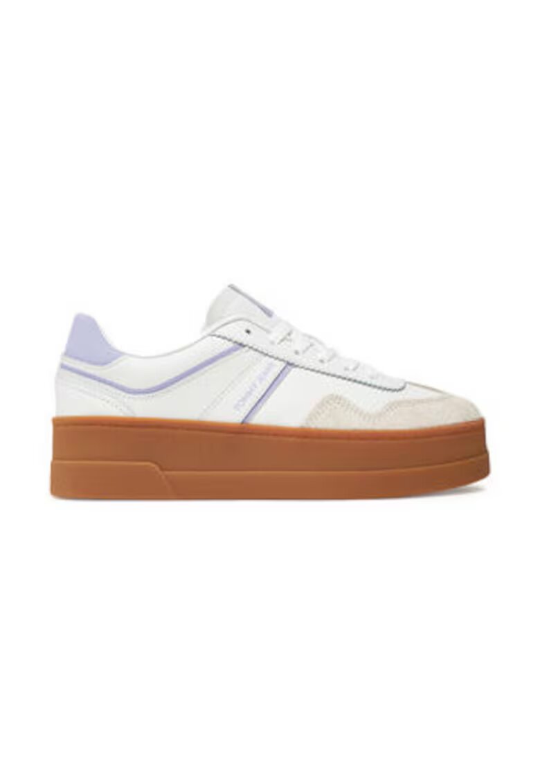 Tommy Jeans Дамски кецове - естествена кожа - 305437860