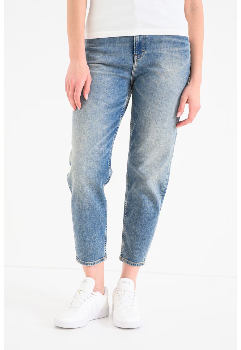 Tommy Jeans Дънки тип Mom с ултра висока талия - Прашно синьо