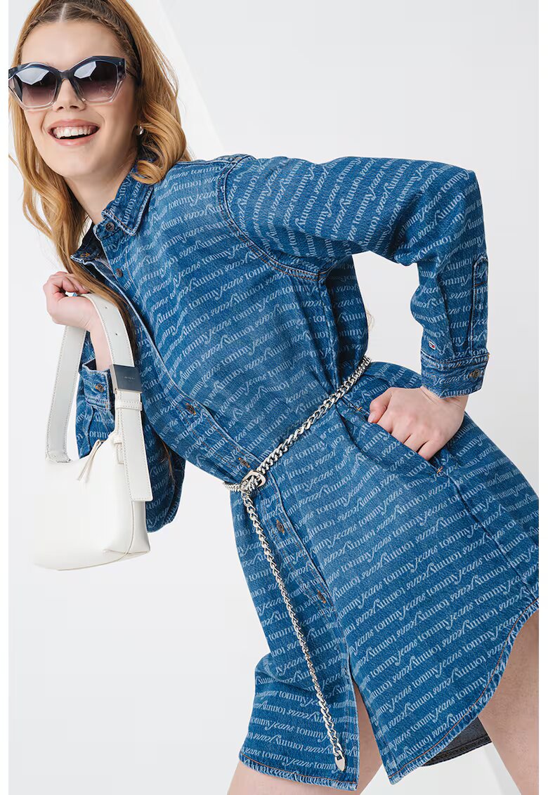 Tommy Jeans Дънкова рокля тип риза